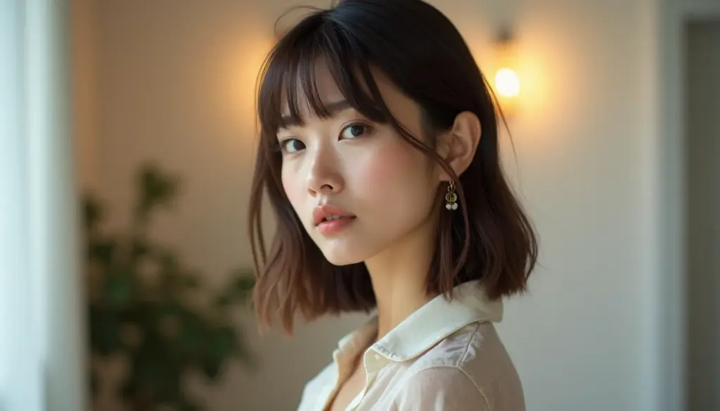 Corte de Cabelo Liso Médio: 5 Estilos Que Vão Dominar 2026 Corte de Cabelo Liso Médio: 5 Estilos Que Vão Dominar 2026