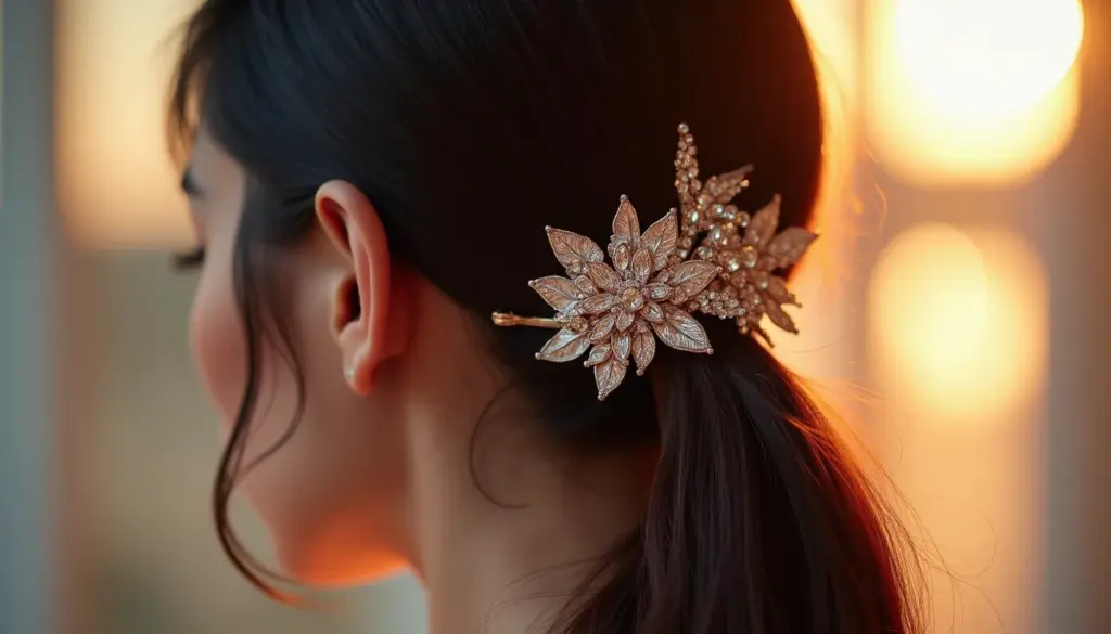 Grampo de Cabelo Decorado: 5 Estilos Incríveis Que Vão Transformar Seu Look em 2026