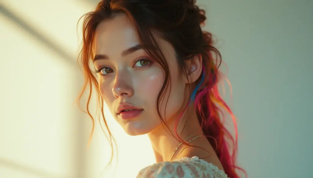 Mechas Coloridas no Cabelo: 5 Ideias Que Vão Dominar 2026 Mechas Coloridas no Cabelo: 5 Ideias Que Vão Dominar 2026