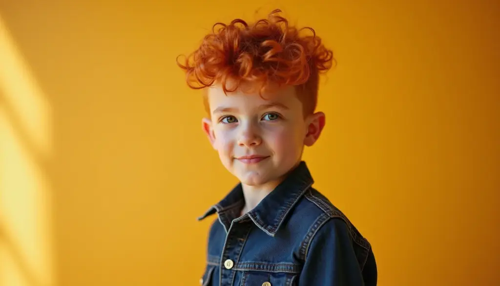 Cabelos Vermelhos em Meninos: Tendências Que Vão Dominar 2026