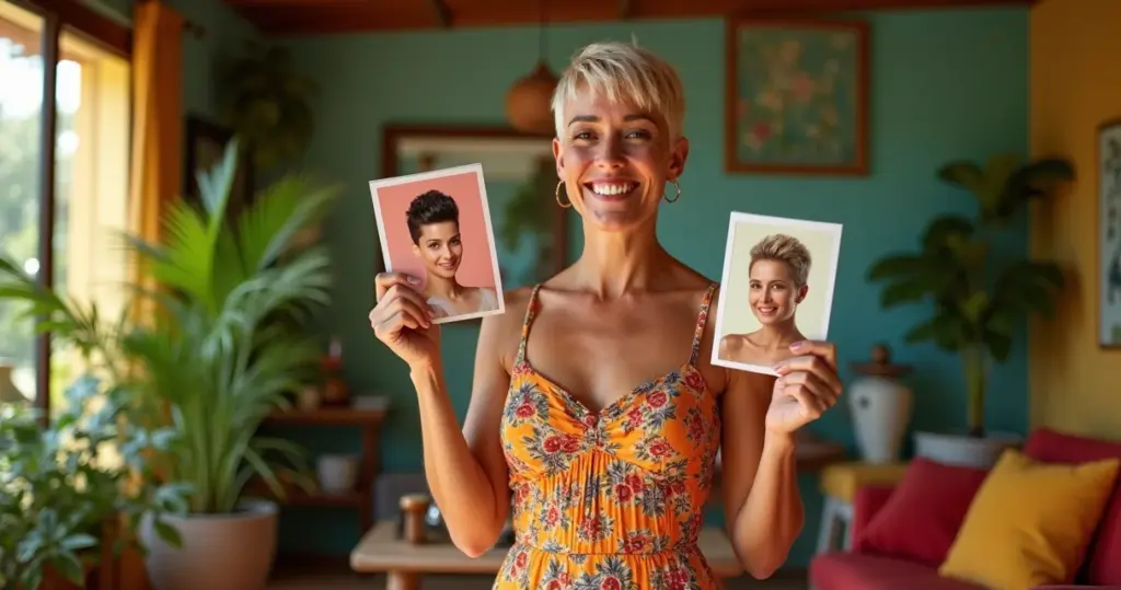 27 Ideias de Cabelo Curto Antes e Depois: A Transformação Que Vai Além do Visual