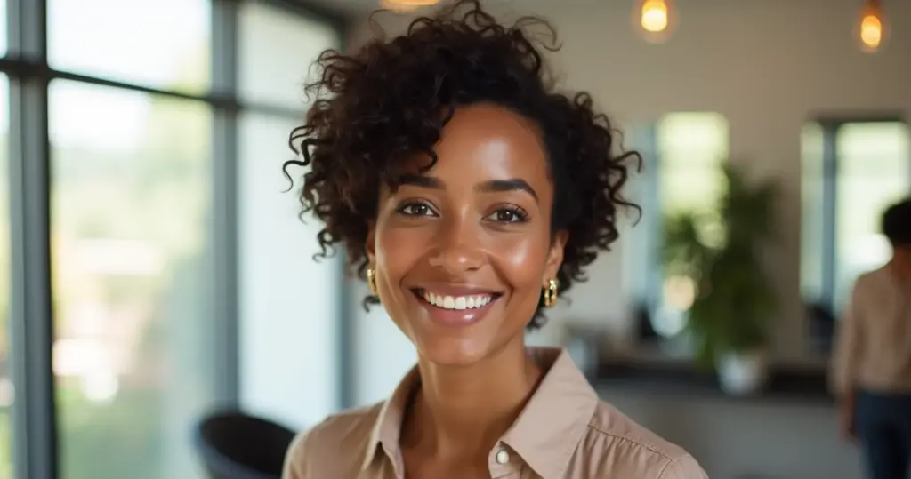 7 Cortes de Cabelo Curto Cacheado Rosto Redondo que Afinam de Verdade 7 Cortes de Cabelo Curto Cacheado Rosto Redondo que Afinam de Verdade