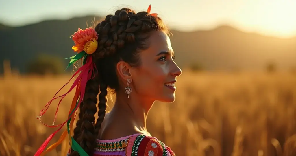 18 Ideias de Cabelo de Festa Junina Que Aguentam o Tranco