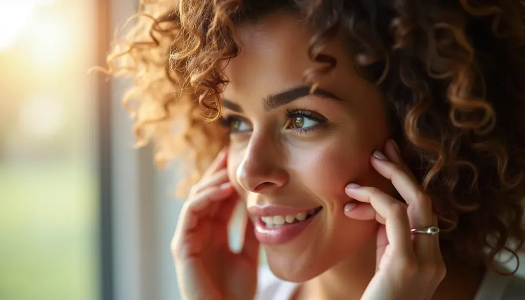 Como abaixar a raiz do cabelo cacheado naturalmente em 7 passos práticos