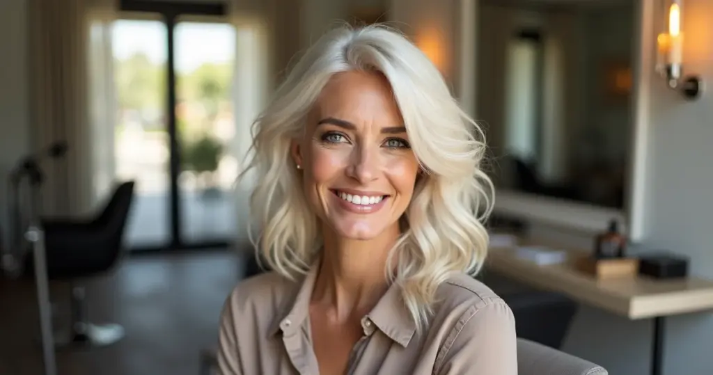 Como disfarçar cabelo branco com luzes e espaçar retoques por meses