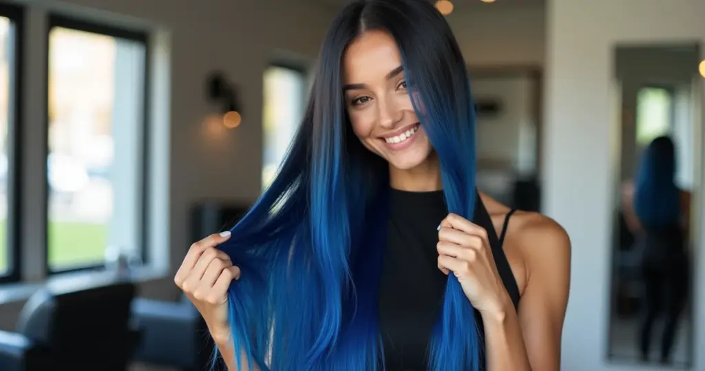 Como pintar o cabelo preto de azul sem virar verde: o pulo do gato Como pintar o cabelo preto de azul sem virar verde: o pulo do gato