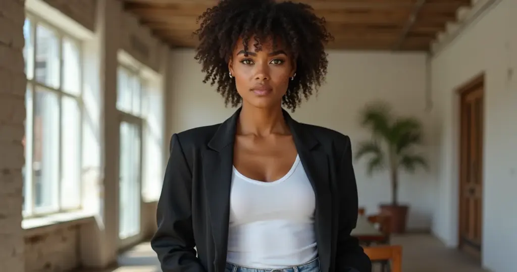 13 Ideias de Corte de Cabelo Crespo Repicado: Volume Leve e Sem Pirâmide