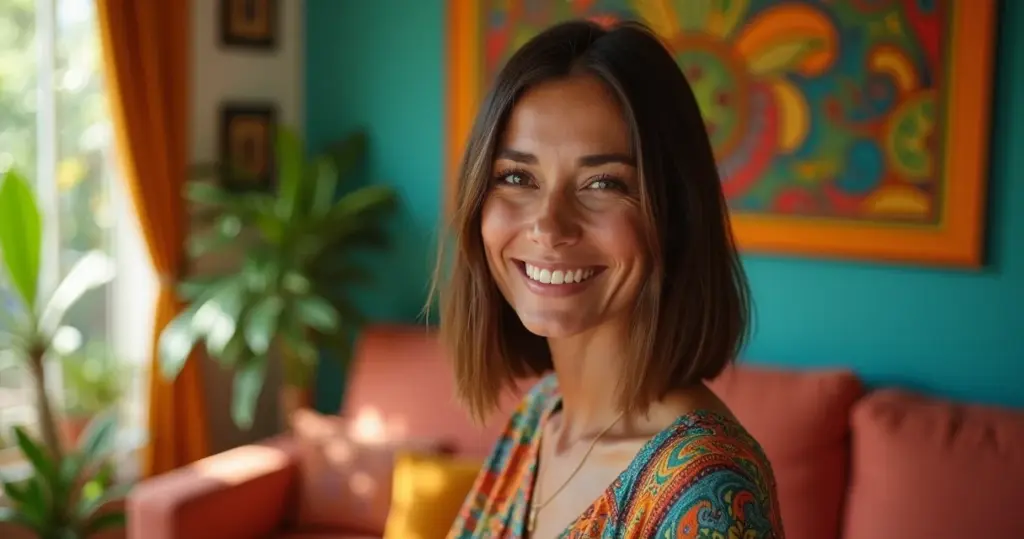 7 Cortes de Cabelo Liso na Altura do Ombro que Transformam Seu Rosto