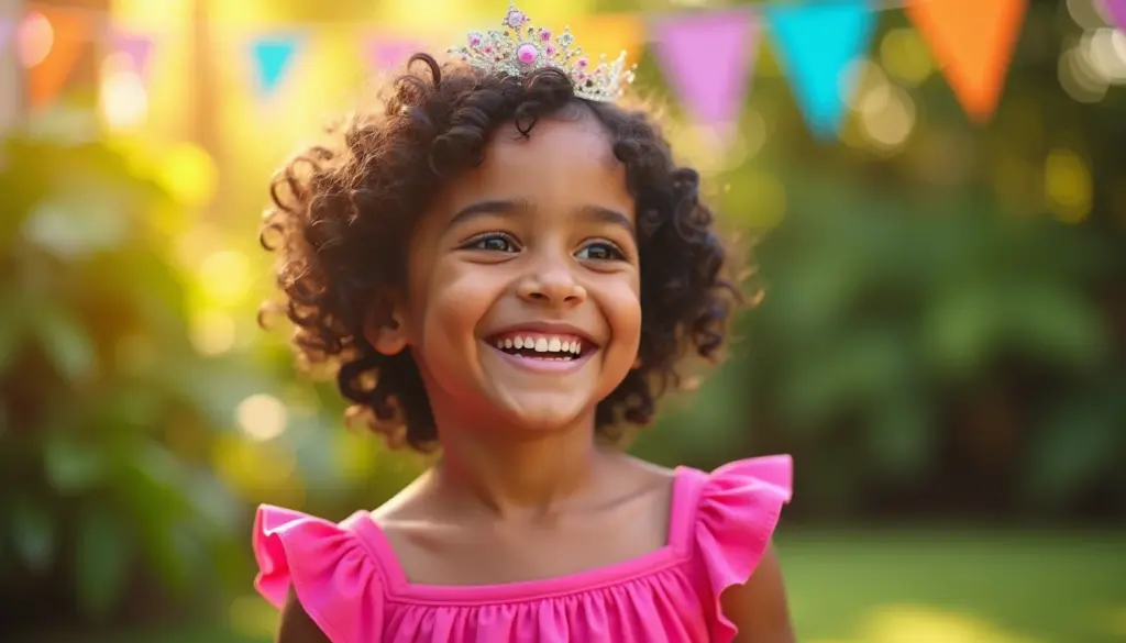 Curto penteado infantil para festa: 47 ideias lindas e fáceis