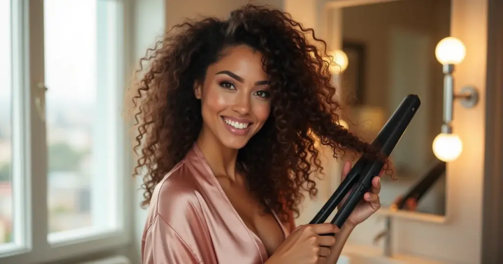 Escova em cabelo crespo: faça em casa com resultado profissional