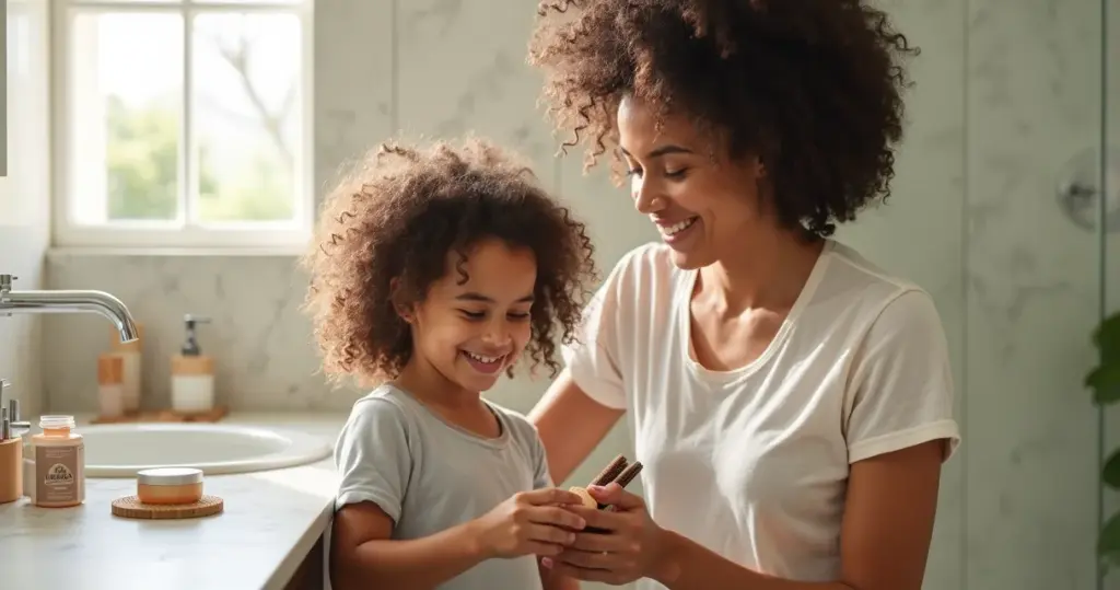 Hidratação para cabelo infantil: escolha certa acaba com nós e dor