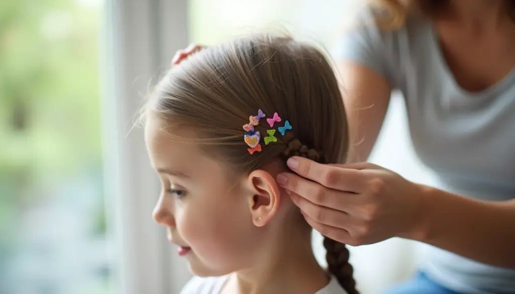 Penteado infantil com passadeira que dura a aula inteira: faça em 5 minutos