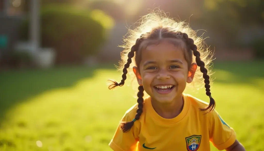 87 ideias de penteado infantil da copa do brasil que duram o jogo todo