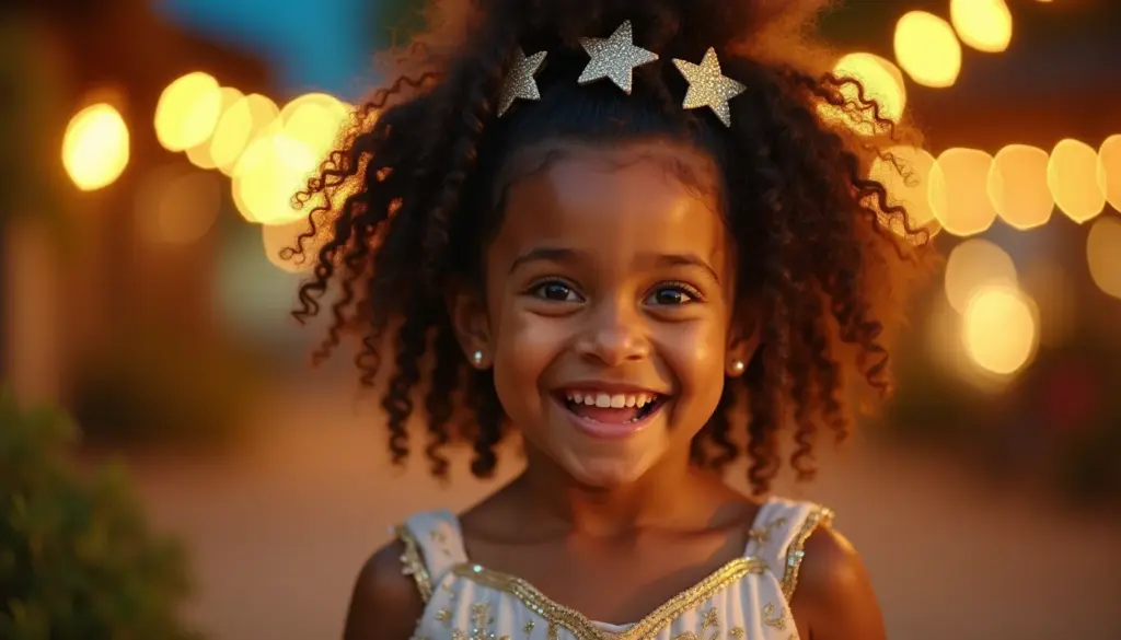 47 Penteados Infantis para o Réveillon que Duram a Noite Inteira