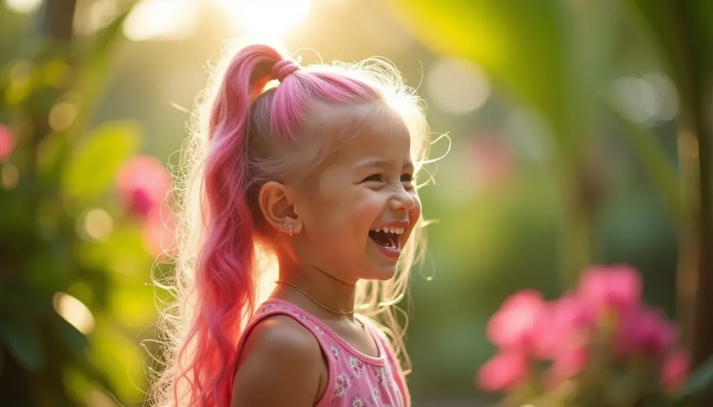 42 Penteados Infantil Rosa Lindos e Sem Danificar os Fios