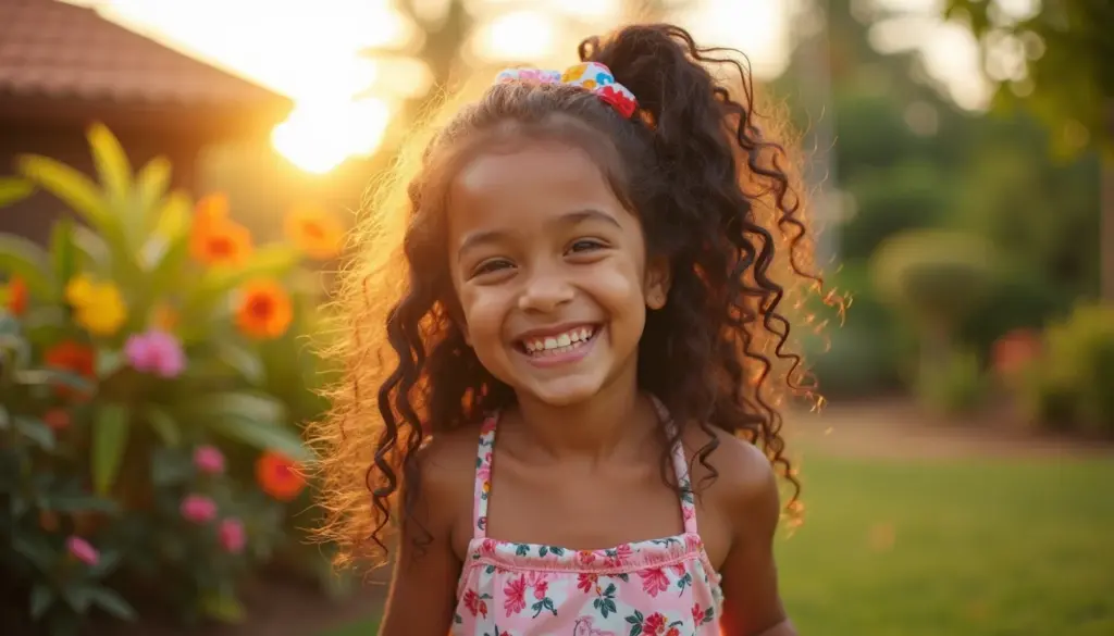 87 Penteados Infantis Semi Presos de Lado que Duram o Dia Todo