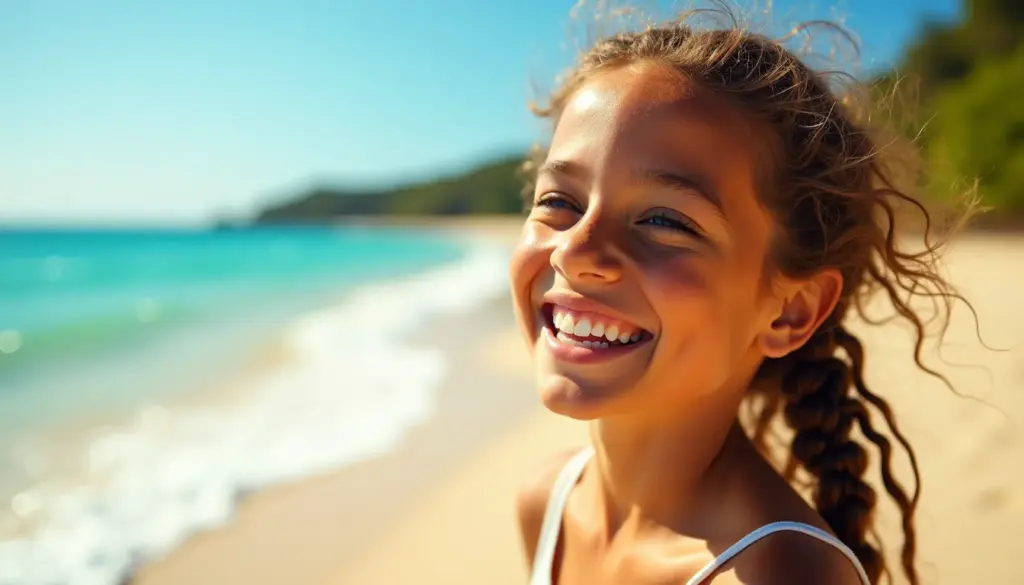 42 Penteados para Praia Infantil que Protegem e São Rápidos de Fazer