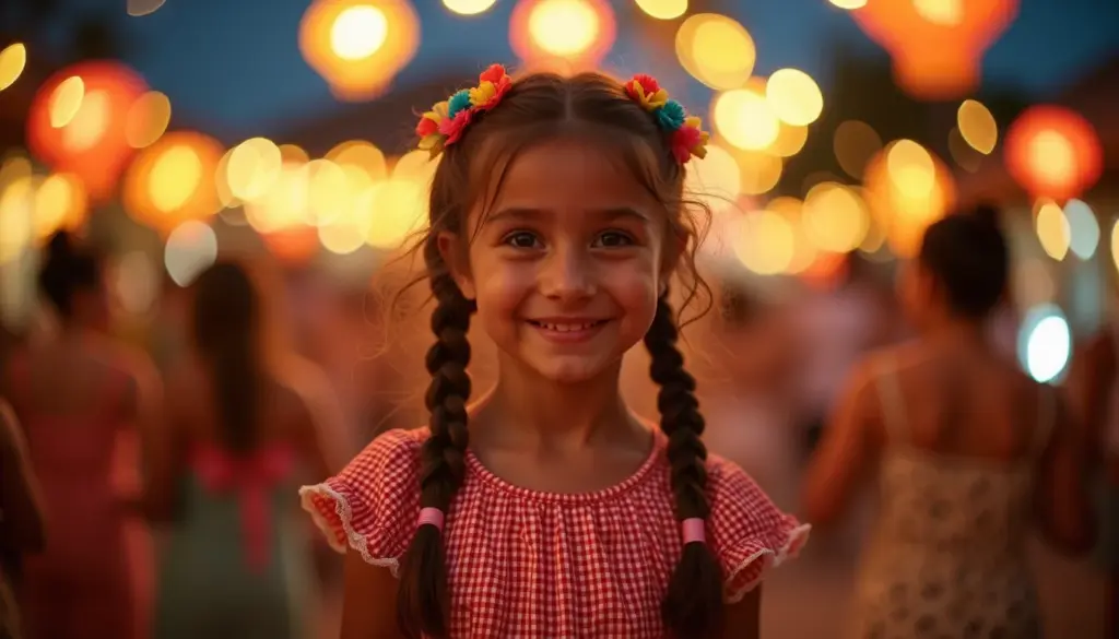 60 Penteados pra Festa Junina Infantil Fáceis e que Duram a Noite Toda