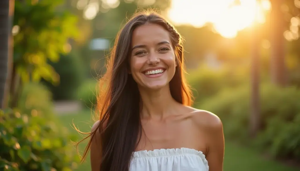 50 Penteados com o Cabelo Solto e Liso que Transformam Seu Visual